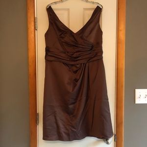 Mocha/Copper Colored Bridesmaid Dress